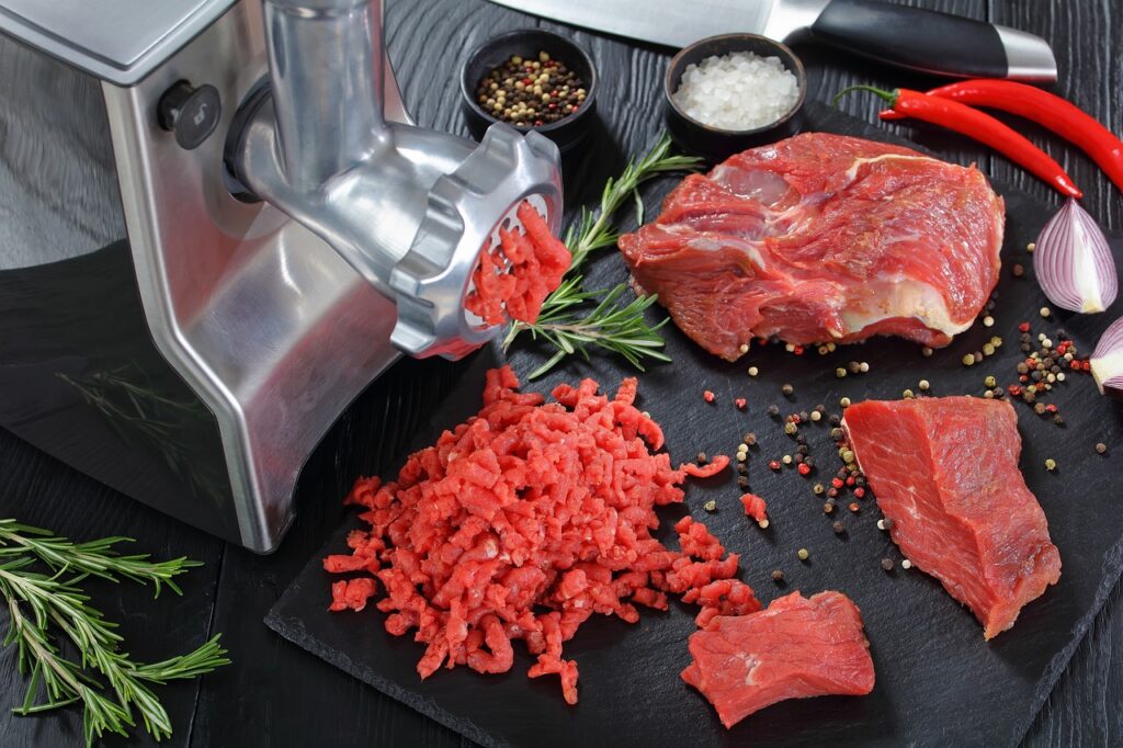 meat, beef, meat grinder, mincer, meat mincer, mincing, kitchen appliance, kitchen, food, raw meat, ingredients, meat, meat, meat, meat, meat grinder, meat grinder, meat grinder, meat grinder, meat grinder, raw meat